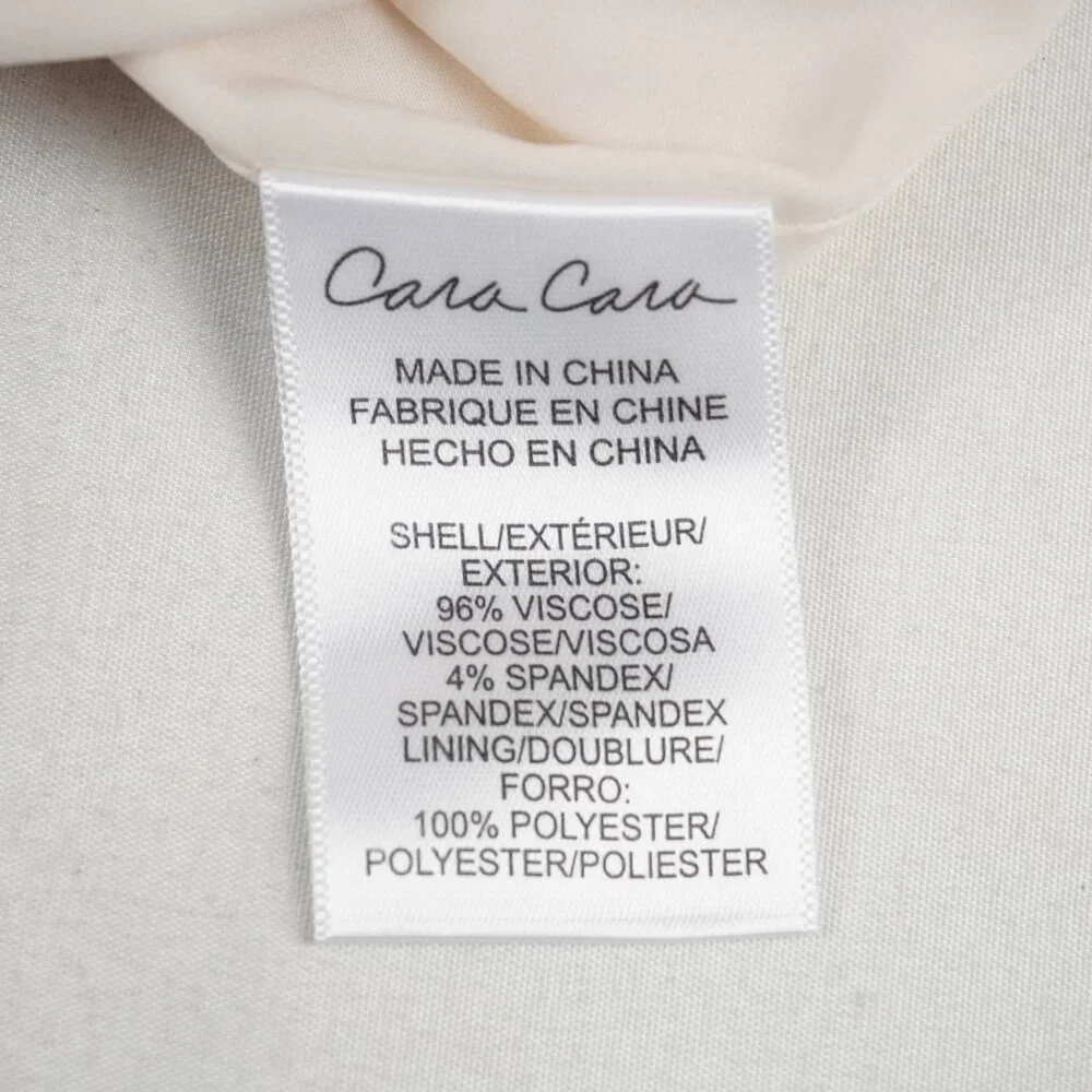 Cara Cara Newcastle Stretch Crepe Strapless Dress in Fiore Red - Size 2 - NWT - Picture 9 of 9